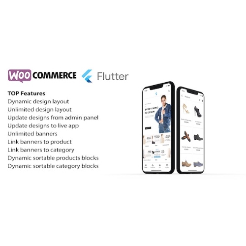 Flutter app for woocommerce