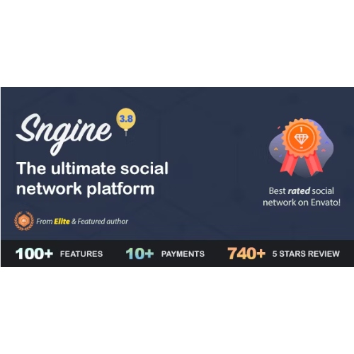 Sngine – The Ultimate PHP Social Network Platform