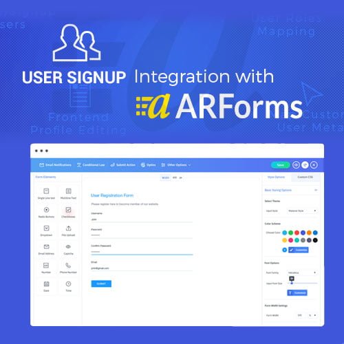 ARForms: WordPress Form Builder Plugin ARForms: WordPress Form Builder Plugin - Görsel 1