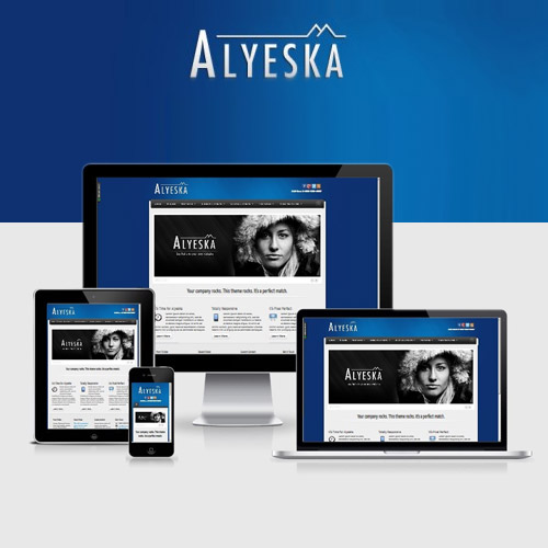 Alyeska Responsive WordPress Theme Alyeska Responsive WordPress Theme - Görsel 1