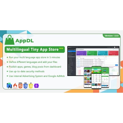 AppDL – Multilingual Tiny App Store
