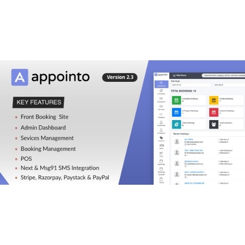 Appointo – Booking Management System Appointo – Booking Management System - Görsel 1