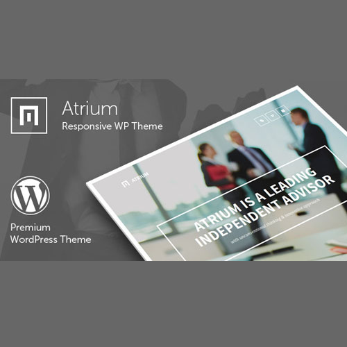 Atrium – Finance Consulting Advisor WordPress Them