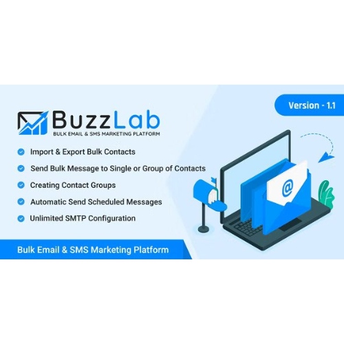 BuzzLab – Bulk Email And SMS Marketing Platform
