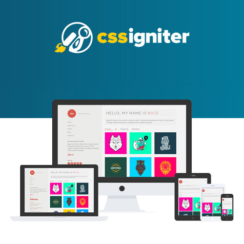 CSS Igniter Nico WordPress Theme CSS Igniter Nico WordPress Theme - Görsel 1