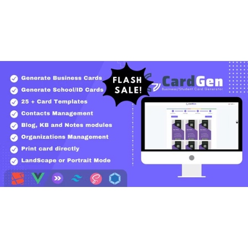 CardGen – Business or ID Card Generator