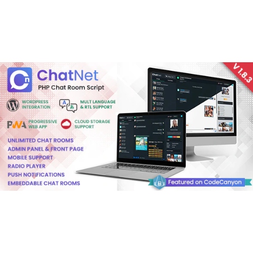 ChatNet – PHP Chat Room & Private Chat Script
