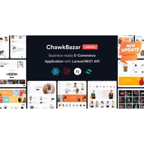 ChawkBazar Laravel – React, Next, REST API Ecommerce With Multivendor