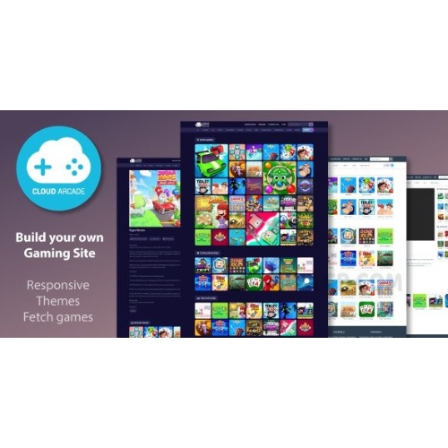 CloudArcade – HTML5 / Web Game Portal CMS