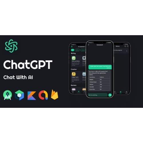 ConversAI ChatGPT AI Native Android Chat App