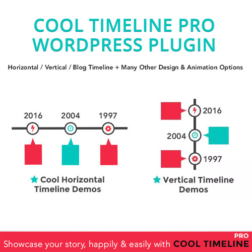 Cool Timeline Pro – WordPress Timeline Plugin Cool Timeline Pro – WordPress Timeline Plugin - Görsel 1