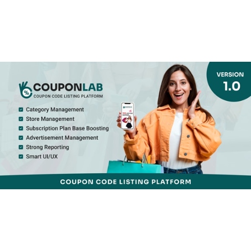 CouponLab – Coupon Code Listing Platform