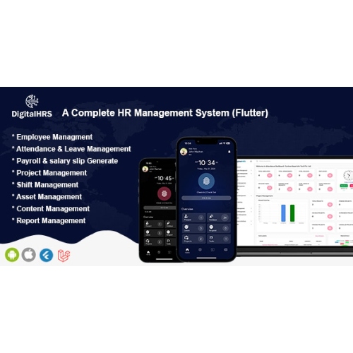 DigitalHR – Branch Based Multi Tenant HR, HRM and HRMS Application