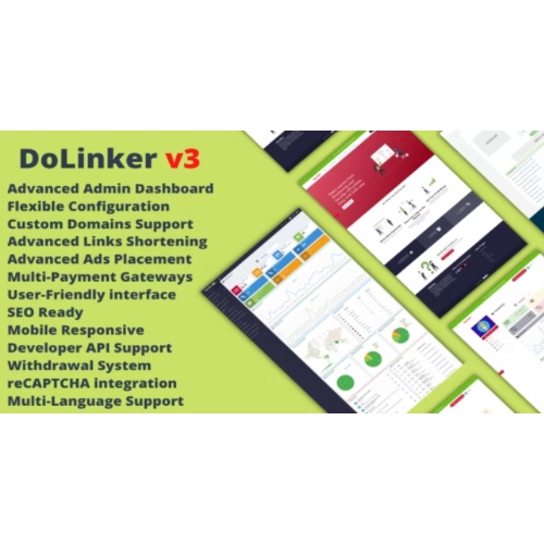 DoLinker – Ultimate URL Shortener Platform (SaaS).