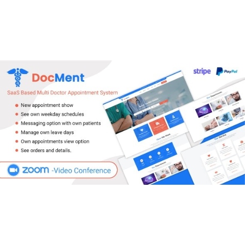 DocMent – SaaS Based Multi Doctor Appointment System