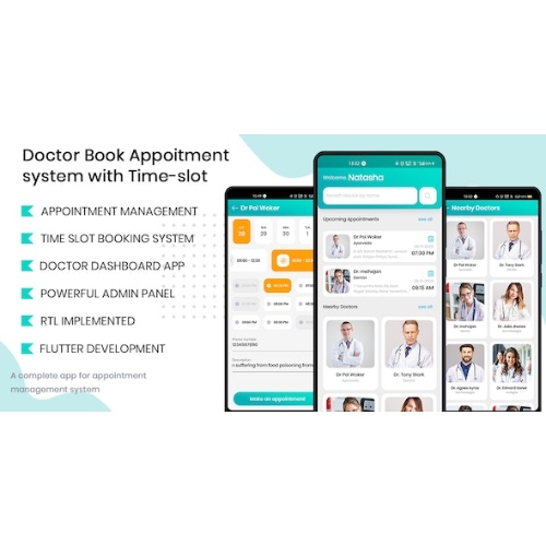 Doctor Finder – Appointment Booking With Time-slot app