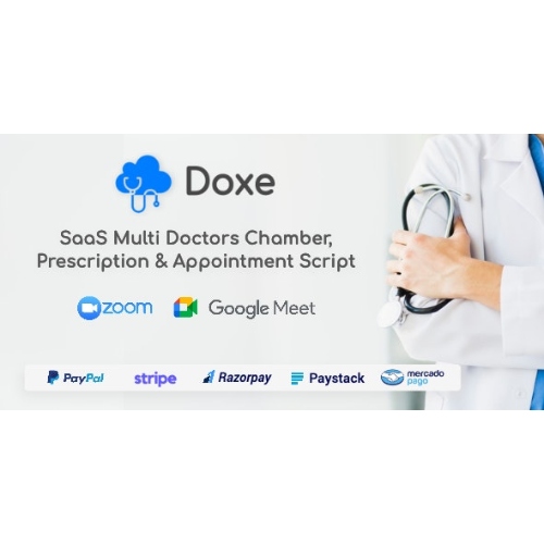 Doxe – SaaS Doctors Chamber, Prescription & Appointment Software