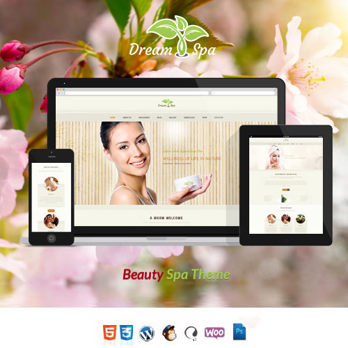 Dream Spa – Salon, Spa WordPress Theme