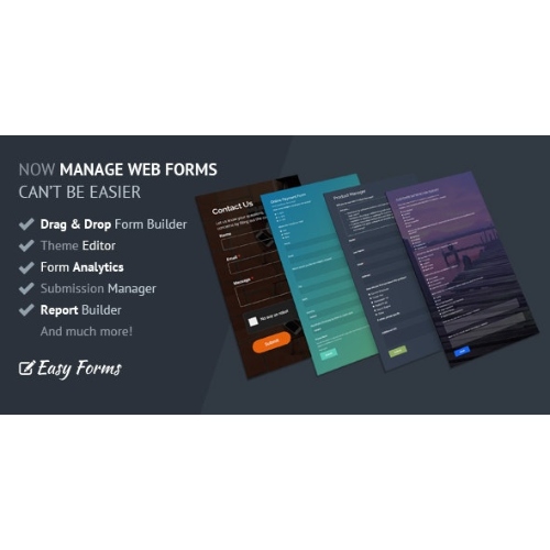 Easy Forms: Advanced Form Builder and Manager