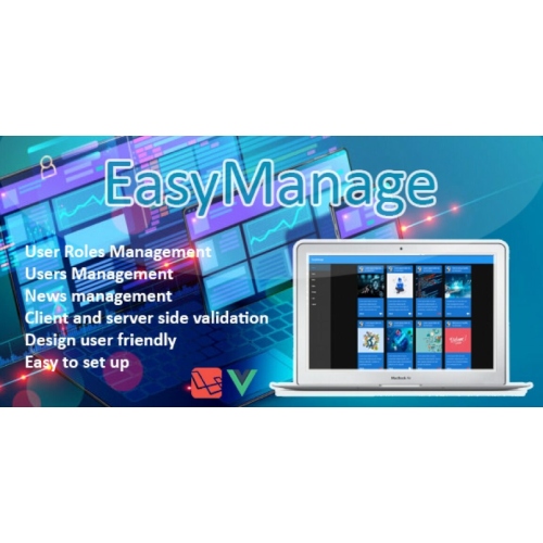 EasyManage – Laravel Starter Kit
