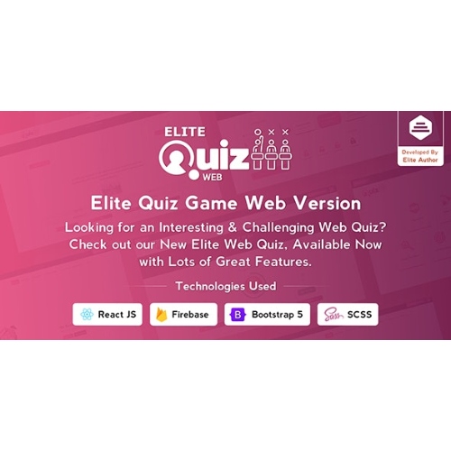 Elite Quiz – Trivia Quiz | Quiz Game – Web Version