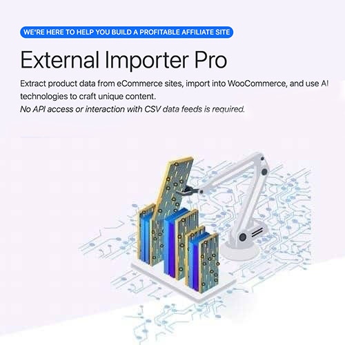 External Importer Pro – Import Affiliate Products Into WooCommerce External Importer Pro – Import Affiliate Products Into WooCommerce - Görsel 1