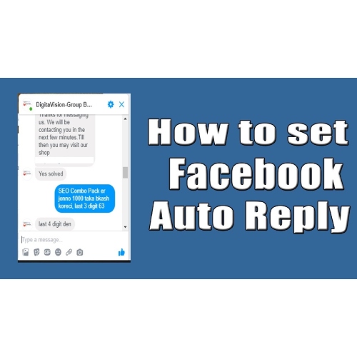 Facebook Auto Reply V.2.0.1 (SAAS Ready)