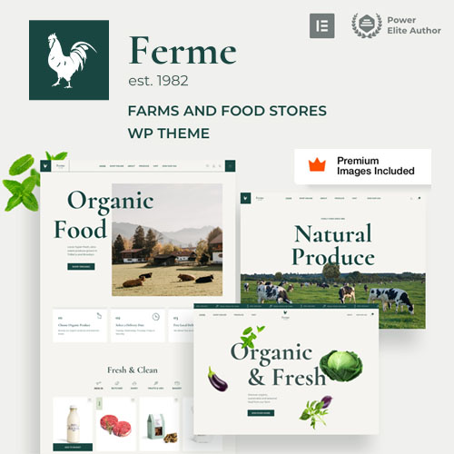 Ferme – Food Farm Ecommerce WordPress Theme