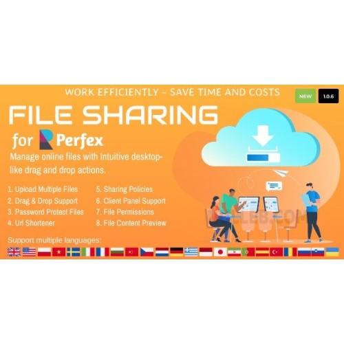 File Sharing for Perfex CRM