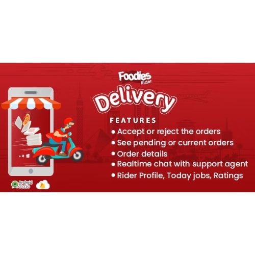 Foodies – Android Delivery Boy Mobile App