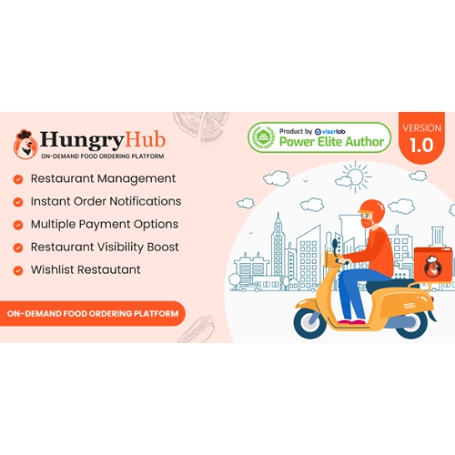HungryHub – On Demand Food Ordering Platform