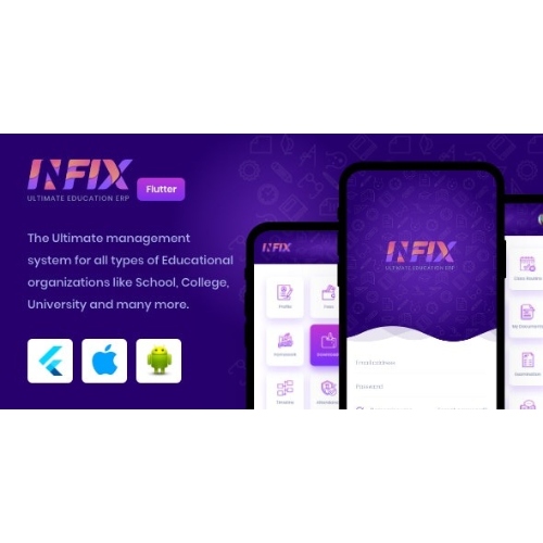 InfixEdu – Open Source Flutter for Android & iOS