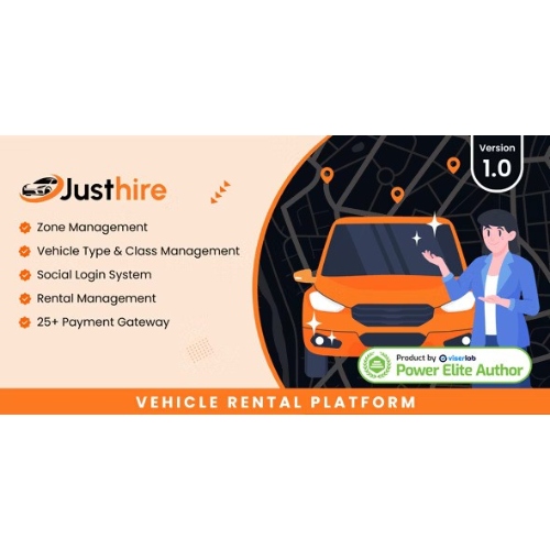 Justhire – Vehicle Rental Platform