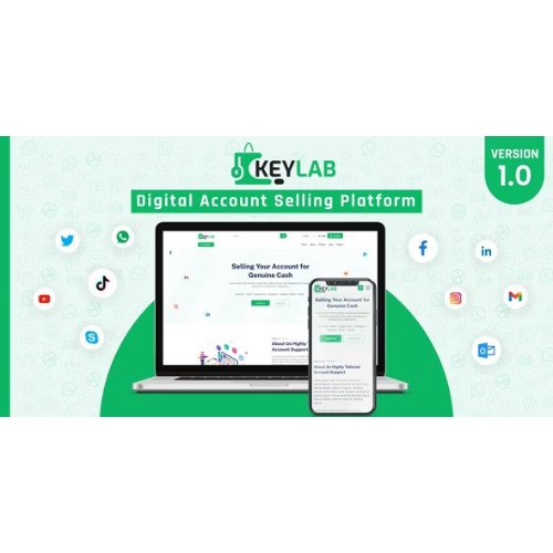 KeyLab – Digital Account Selling Platform