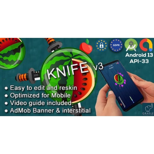 Knife (Admob + GDPR + Android Studio)