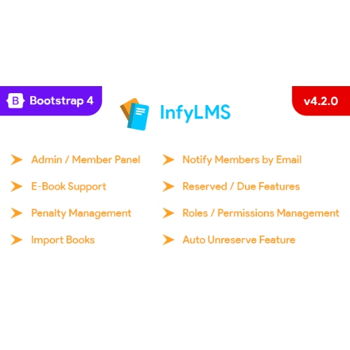 LMS – Library Management System with E-Books (Laravel + ReactJS)