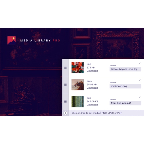 Laravel Media Library Pro