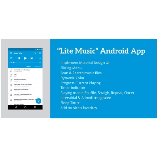 Lite Music – Android Music Player 5.1