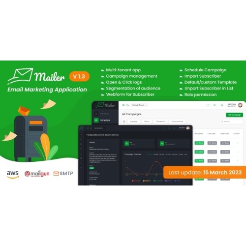 Mailer – Email Marketing Application