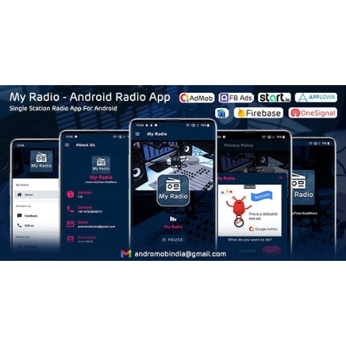 My Radio – Android Radio App (Single Station)