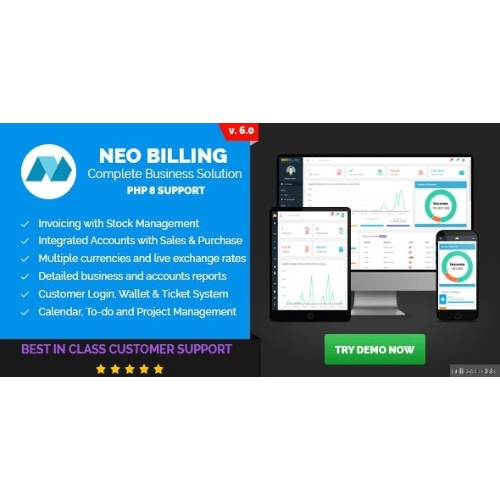 Neo Billing – Accounting, Invoicing And CRM Software