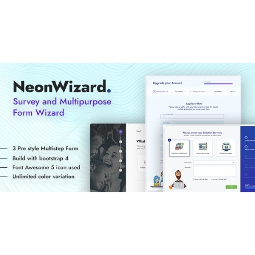NeonWizard – Questionnaire Multistep Form Wizard