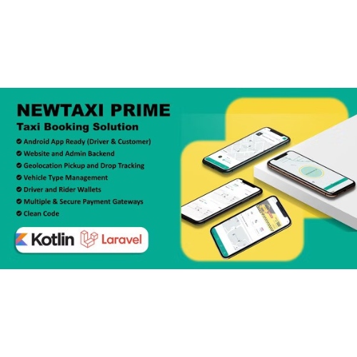 NewTaxi Prime – Taxi App With Admin Panel | Multi Payment Gateway | Wallet | Money Transfer