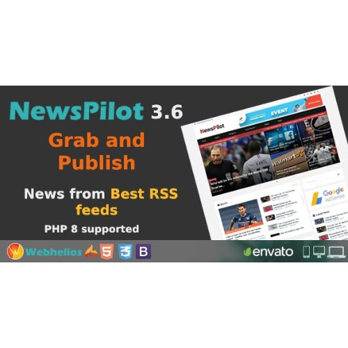NewsPilot – Automatic News Aggregator & Script