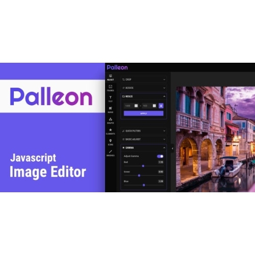 Palleon – Javascript Image Editor