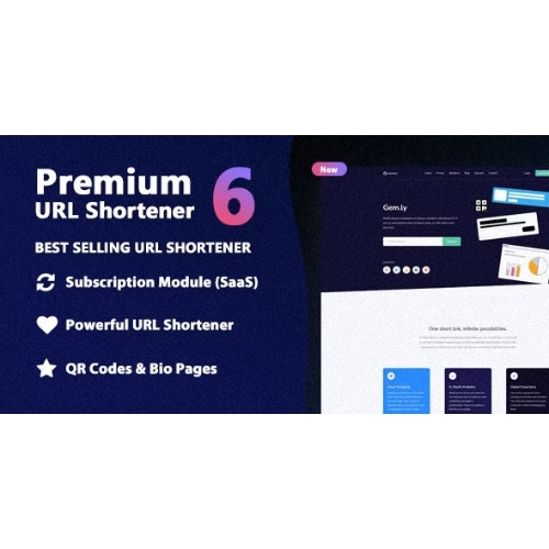Premium URL Shortener – Link Shortener, Bio Pages & QR Codes