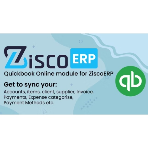 Quickbook Sync Module for ZiscorERP