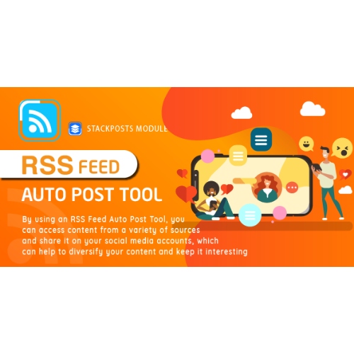 RSS Feed Auto Post Tool Module For Stackposts