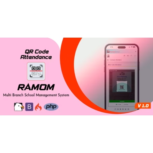 Ramom School QR Code Attendence