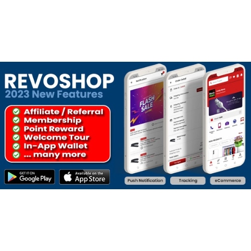 RevoWOO – eCommerce / Woocommerce Flutter Android iOS App – Fashion Electronic Gadget Grocery Other